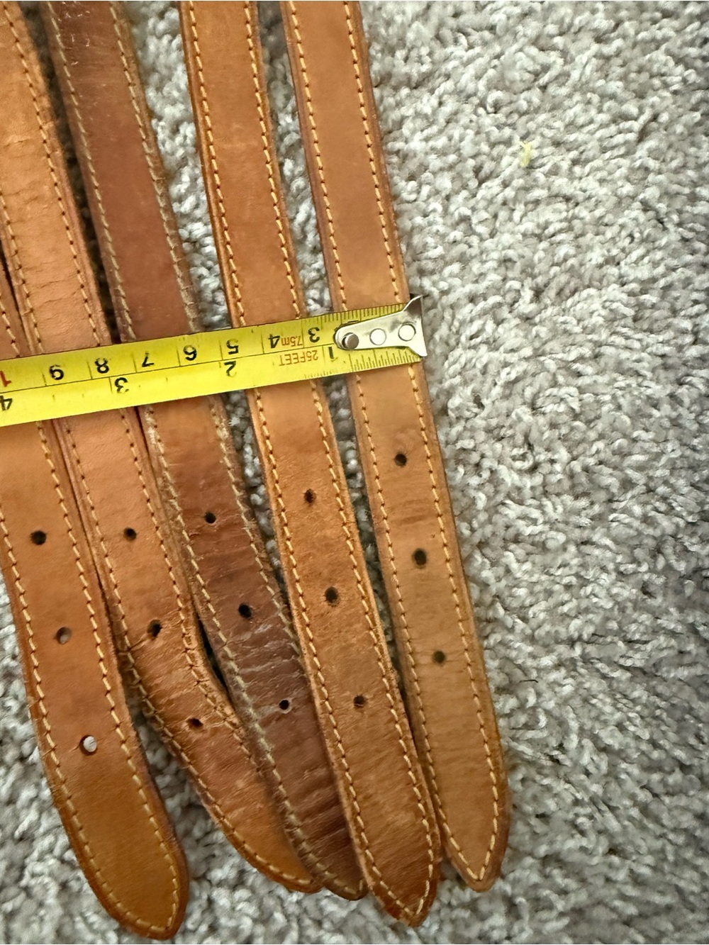 Louis Vuitton saumur strap for Replacemen - Picture 8 of 9